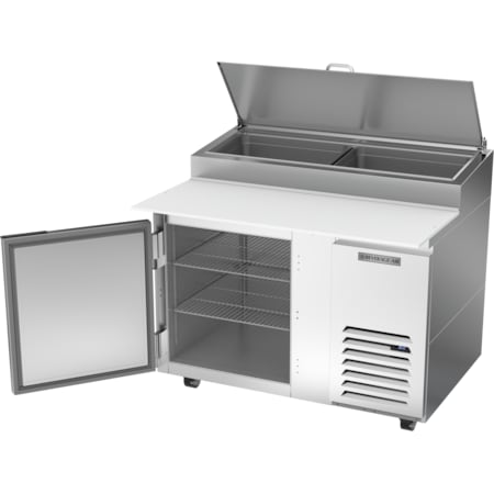 Beverage-Air Pizza Prep, Refrigerated, 46"W, 12 cu. Ft. DP46HC